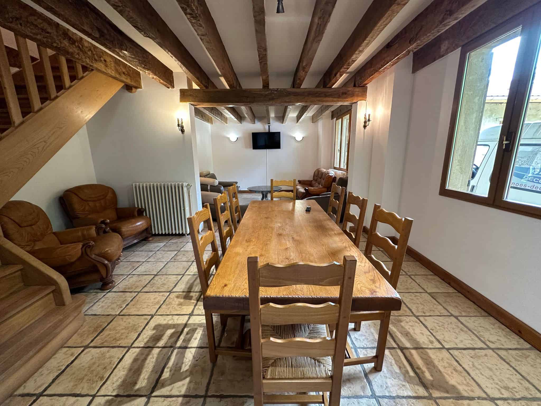 salle à manger Gites du périgord noir proche La Roque Gageac